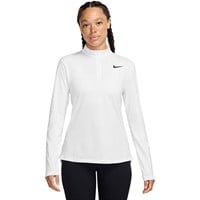 NIKE Women's Victory Dri Fit UV 1/4 Zip Golf Pullover, White
