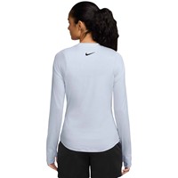 NIKE Women's Victory Dri Fit UV Long Sleeve Print Golf Top, Lavender