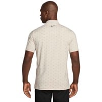 NIKE Men's DF Tour Print Golf Polo, Tan