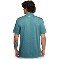 NIKE Men's DF Tour Print Golf Polo, Teal