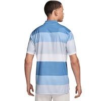 NIKE Men's DF Victory Bold Stripe Golf Polo, Blue