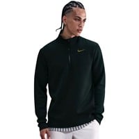 NIKE Men's DF Victory Thermaflex 1/4 Zip Golf Pullover, Dark Green