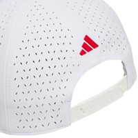 adidas Hydrophobic 2.0 Tour Golf Hat, White/Red/Blue
