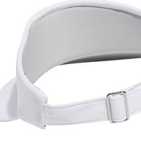 adidas Tour High Crown Visor, White