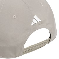 adidas 2025 Tour 3 Stripe Print Golf Hat, Beige