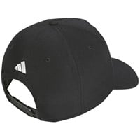 adidas 2025 Tour 3 Stripe Print Golf Hat, Black
