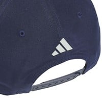 adidas 2025 Tour 3 Stripe Print Golf Hat, Navy