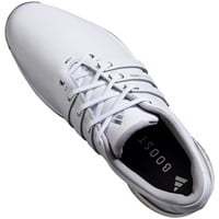 adidas Men's Tour360 25 Spikeless Golf Shoes, White/Silver