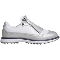 adidas Women's MC Zoysia Spikeless Golf Shoes, Silver/White