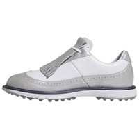 adidas Women's MC Zoysia Spikeless Golf Shoes, Silver/White
