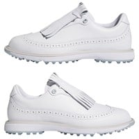 adidas Women's MC Zoysia Spikeless Golf Shoes, White/Blue