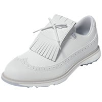 adidas Women's MC Zoysia Spikeless Golf Shoes, White/Blue
