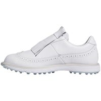 adidas Women's MC Zoysia Spikeless Golf Shoes, White/Blue