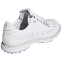 adidas Women's MC Zoysia Spikeless Golf Shoes, White/Blue