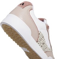 adidas Women's Retrocross 25 SL Golf Shoes, White/Tan