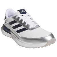 adidas Women's S2G SL Leather Golf Shoes, White/Dark Blue