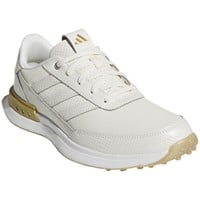adidas Women's S2G SL Leather Golf Shoes, White/Gold