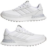 adidas Women's S2G SL Leather Golf Shoes, White/White