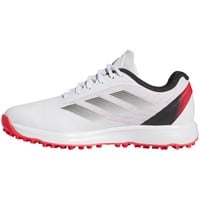 adidas Junior adizero ZG25 SL Golf Shoes, White/Red