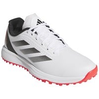 adidas Junior adizero ZG25 SL Golf Shoes, White/Red