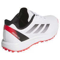 adidas Junior adizero ZG25 SL Golf Shoes, White/Red