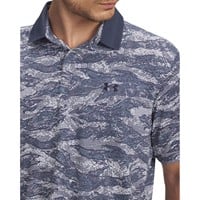 Under Armour Men's Chill Printed Camo Golf Polo, Navy