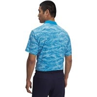 Under Armour Men's Chill Printed Camo Golf Polo, Royal