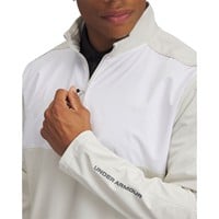 Under Armour Men's Drive Wind 1/4 Zip Golf Pullover, Tan