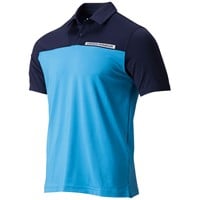 Under Armour Men's T2G Colorblock Golf Polo, Navy/White