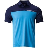 Under Armour Men's T2G Colorblock Golf Polo, Navy/White