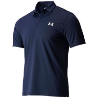 Under Armour Men's T2G Pique Golf Polo, Navy/White