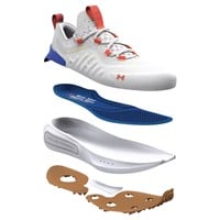 Under Armour Men's Phantom Fore Moving Day Golf Shoes, White/Royal