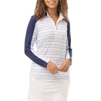San Soleil Women's Line-Up 1/2 Zip Golf Pullover