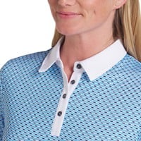 Puma Women's MATTR Morse Golf Polo, Light Blue