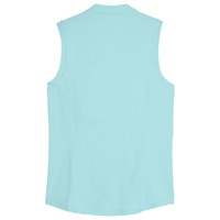 Puma Women's Aerlon Sleeveless Mock Golf Top, Light Blue