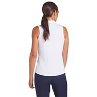 Puma Women's Pure 2.0 Sleeveless Golf Polo, White