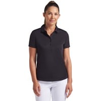 Puma Women's Pure 2.0 Golf Polo, Black