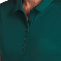 Puma Women's Pure 2.0 Golf Polo, Dark Green