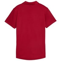 Puma Women's Pure 2.0 Golf Polo, Dark Red/White