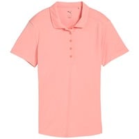 Puma Women's Pure 2.0 Golf Polo, Pink