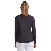 Puma Women's Pure 2.0 1/4 Zip Golf Pullover, Black