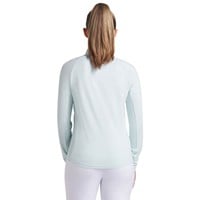 Puma Women's Pure 2.0 1/4 Zip Golf Pullover, Light Blue