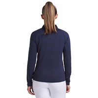 Puma Women's Pure 2.0 1/4 Zip Golf Pullover, Navy