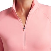Puma Women's Pure 2.0 1/4 Zip Golf Pullover, Pink