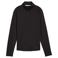Puma Women's Pure 2.0 1/4 Zip Golf Pullover, Black