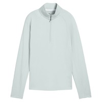 Puma Women's Pure 2.0 1/4 Zip Golf Pullover, Light Blue