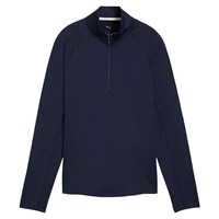 Puma Women's Pure 2.0 1/4 Zip Golf Pullover, Navy