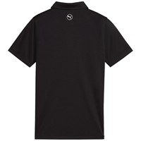 Puma Junior Pure 2.0 Solid Golf Polo, Black
