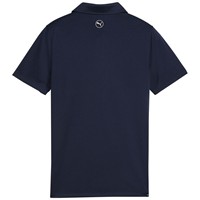 Puma Junior Pure 2.0 Solid Golf Polo, Navy