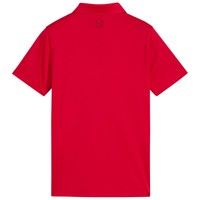 Puma Junior Pure 2.0 Solid Golf Polo, Red